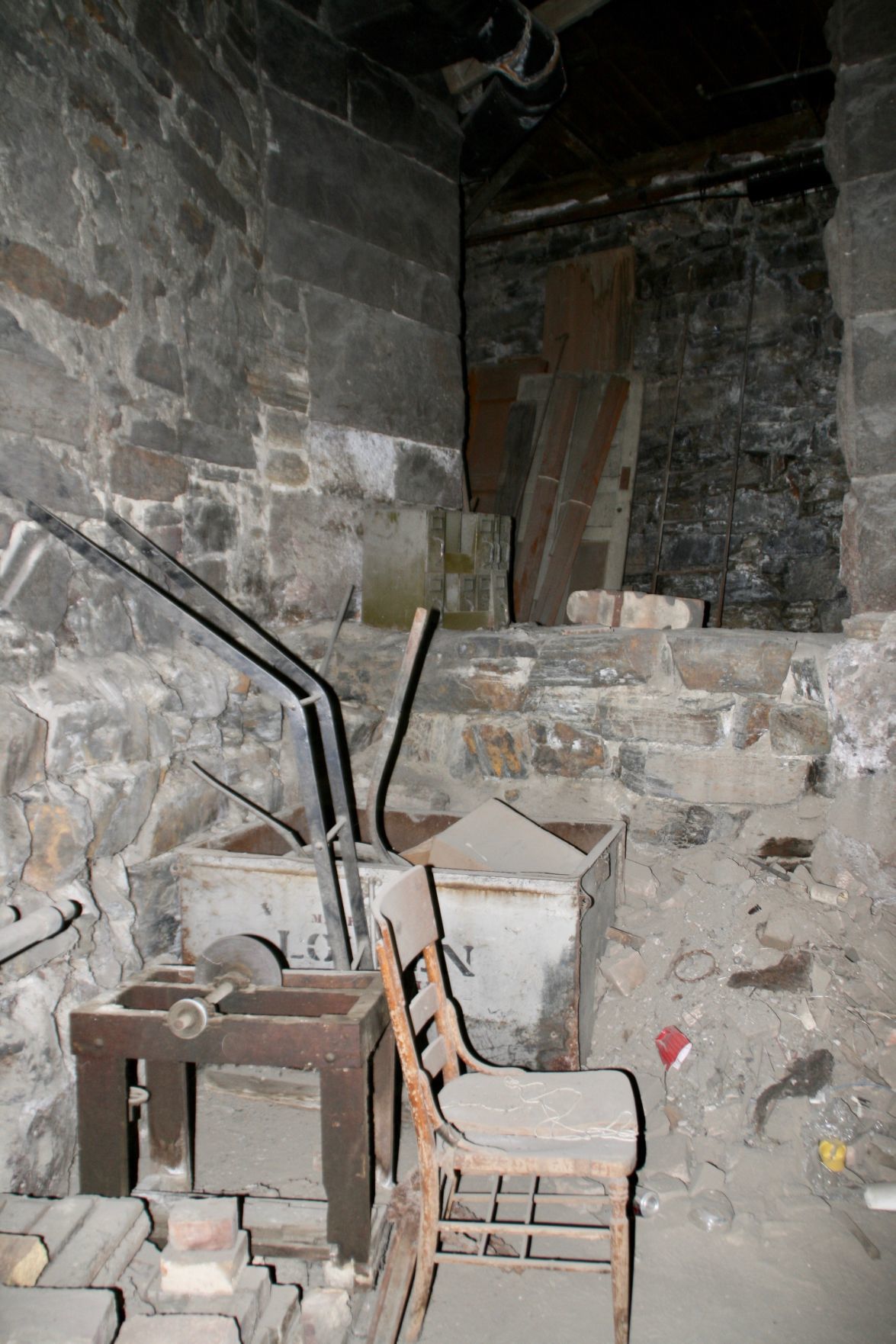 Power Block basement